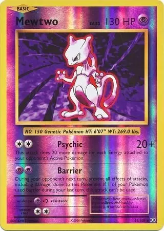XY Evolutions - Mewtwo Reverse