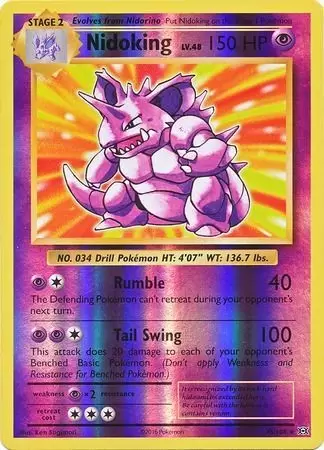 XY Evolutions - Nidoking Reverse