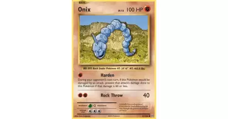  Pokemon - Onix (61/108) - XY Evolutions : Toys & Games
