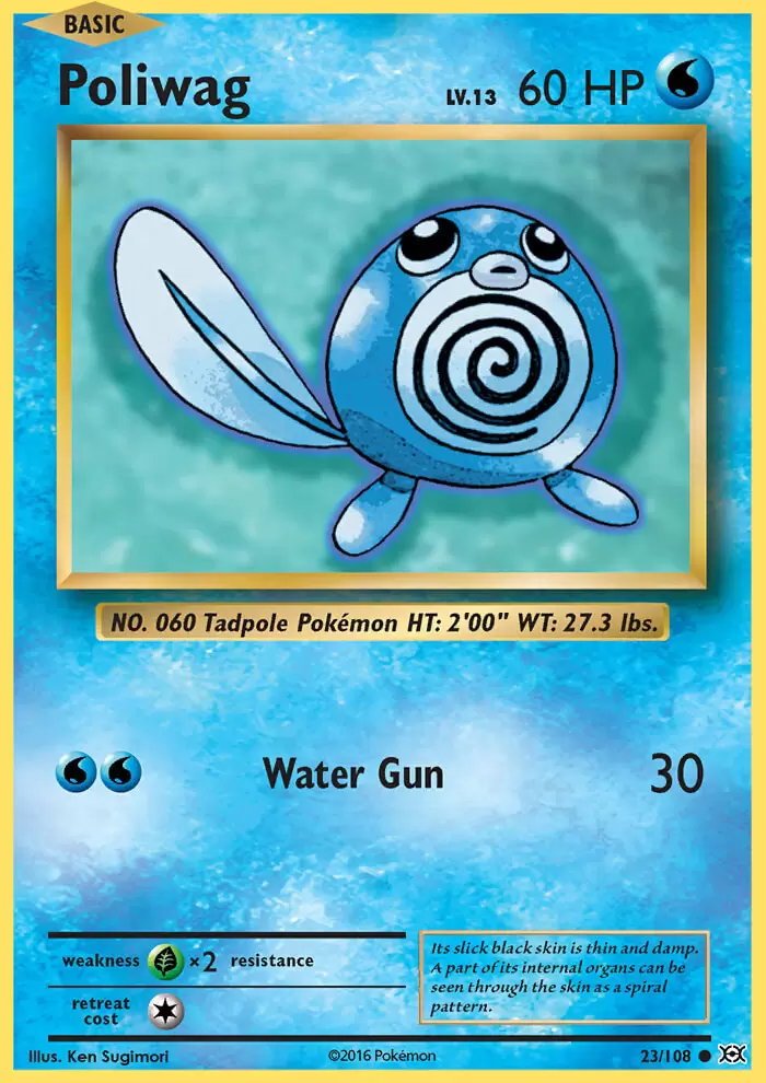 XY Evolutions - Poliwag