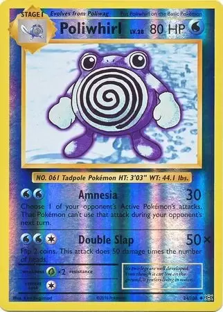 XY Evolutions - Poliwhirl Reverse