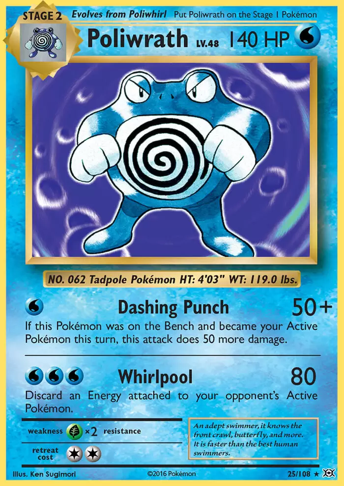 XY Evolutions - Poliwrath