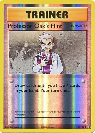 XY Evolutions - Professor Oak\'s Hint Reverse