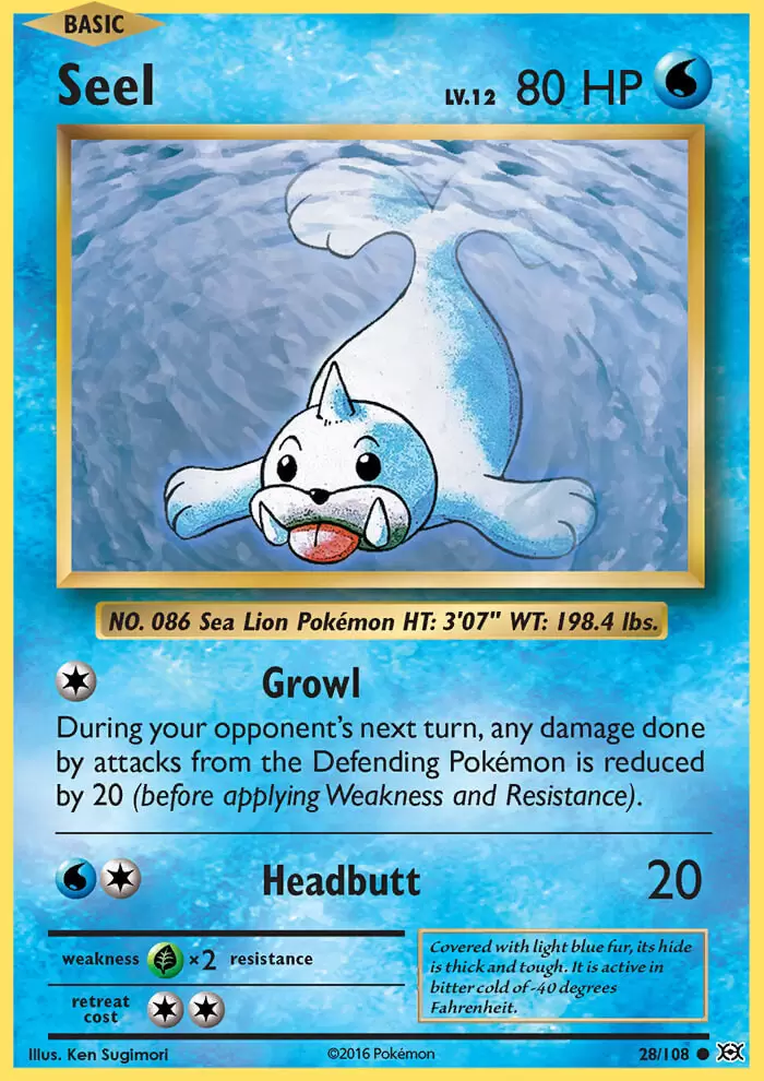 XY Evolutions - Seel