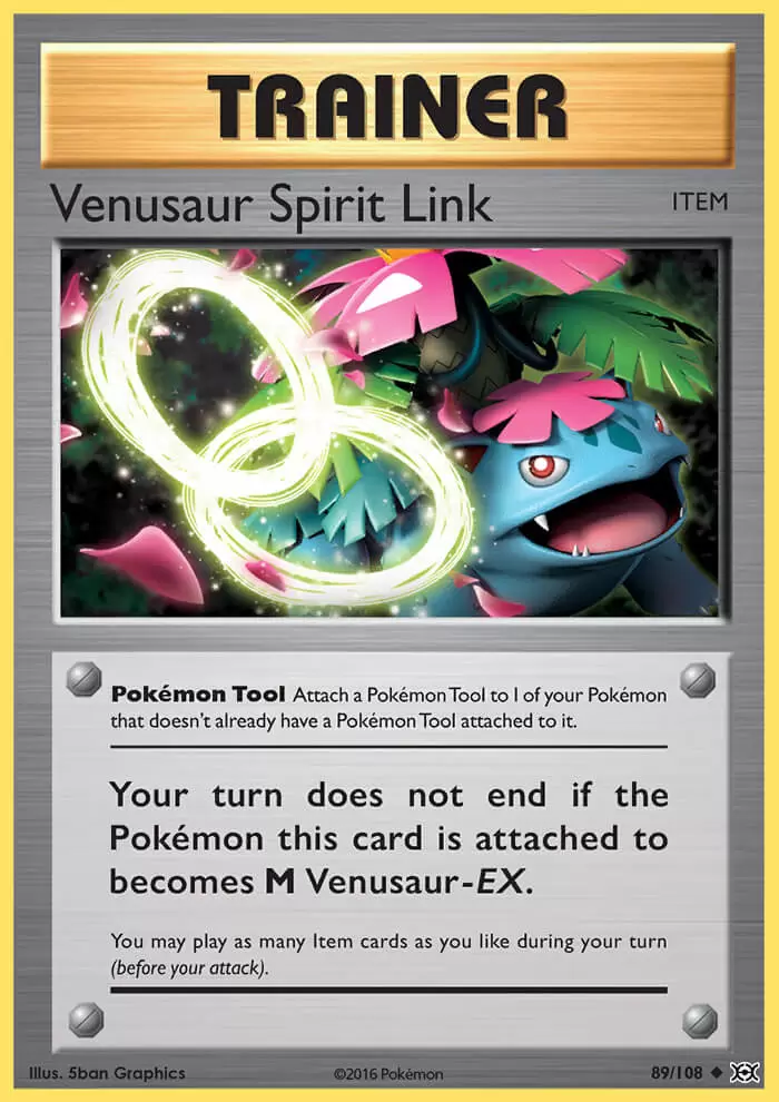 XY Evolutions - Venusaur Spirit Link