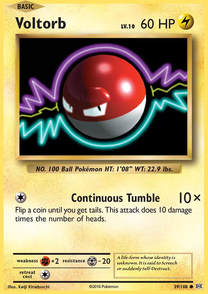 XY Evolutions - Voltorb