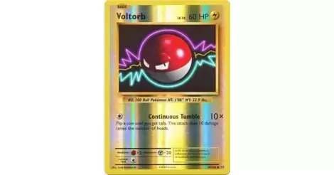  Pokemon - Voltorb (39/108) - XY Evolutions - Reverse Holo :  Toys & Games