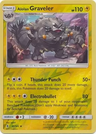 Guardians Rising - Alolan Graveler Reverse