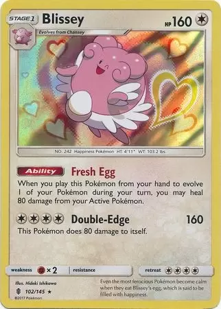 Guardians Rising - Blissey Holo