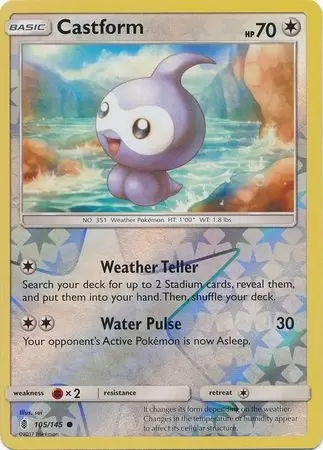 Guardians Rising - Castform Reverse