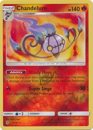 Guardians Rising - Chandelure Reverse