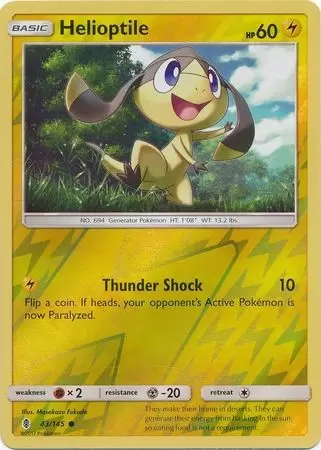 Guardians Rising - Helioptile Reverse