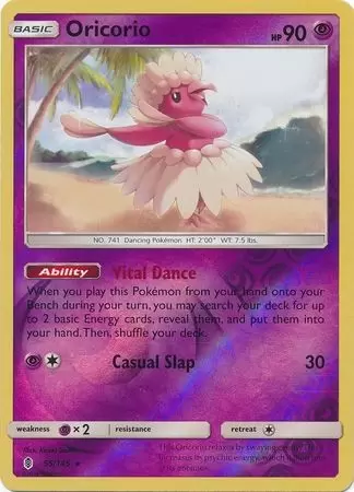 Guardians Rising - Oricorio Reverse