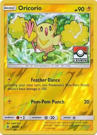 Guardians Rising - Oricorio Reverse Pokemon League