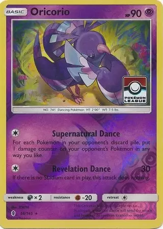 Guardians Rising - Oricorio Reverse Pokemon League