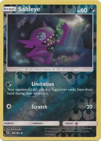 Guardians Rising - Sableye Reverse