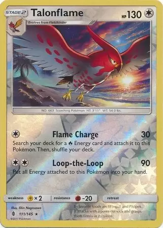 Guardians Rising - Talonflame Reverse