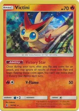 Guardians Rising - Victini Holo