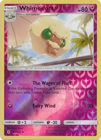 Guardians Rising - Whimsicott Reverse