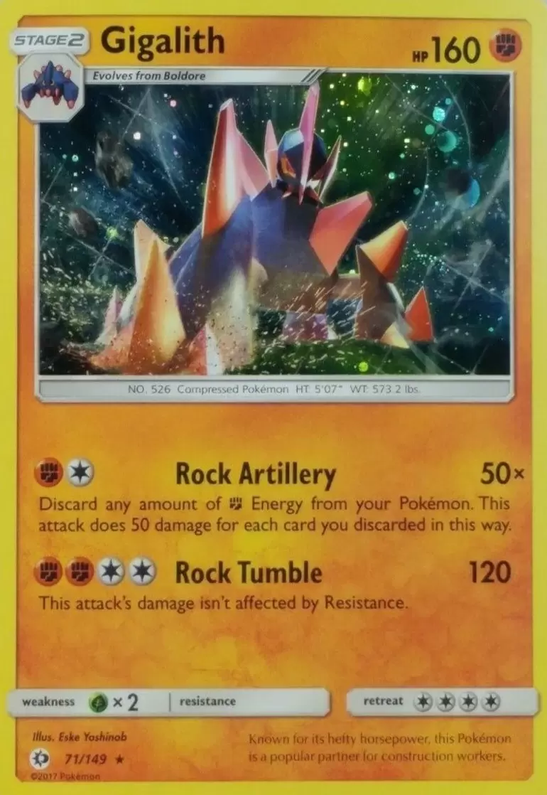 Sun & Moon - Gigalith Cosmos Holo