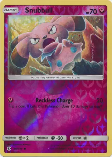 Sun & Moon - Snubbull Reverse