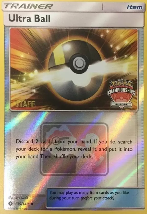Sun & Moon - Ultra Ball Reverse Europe Championships Staff