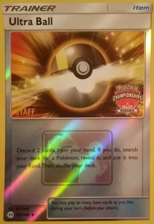 Sun & Moon - Ultra Ball Reverse Oceania Championships Staff