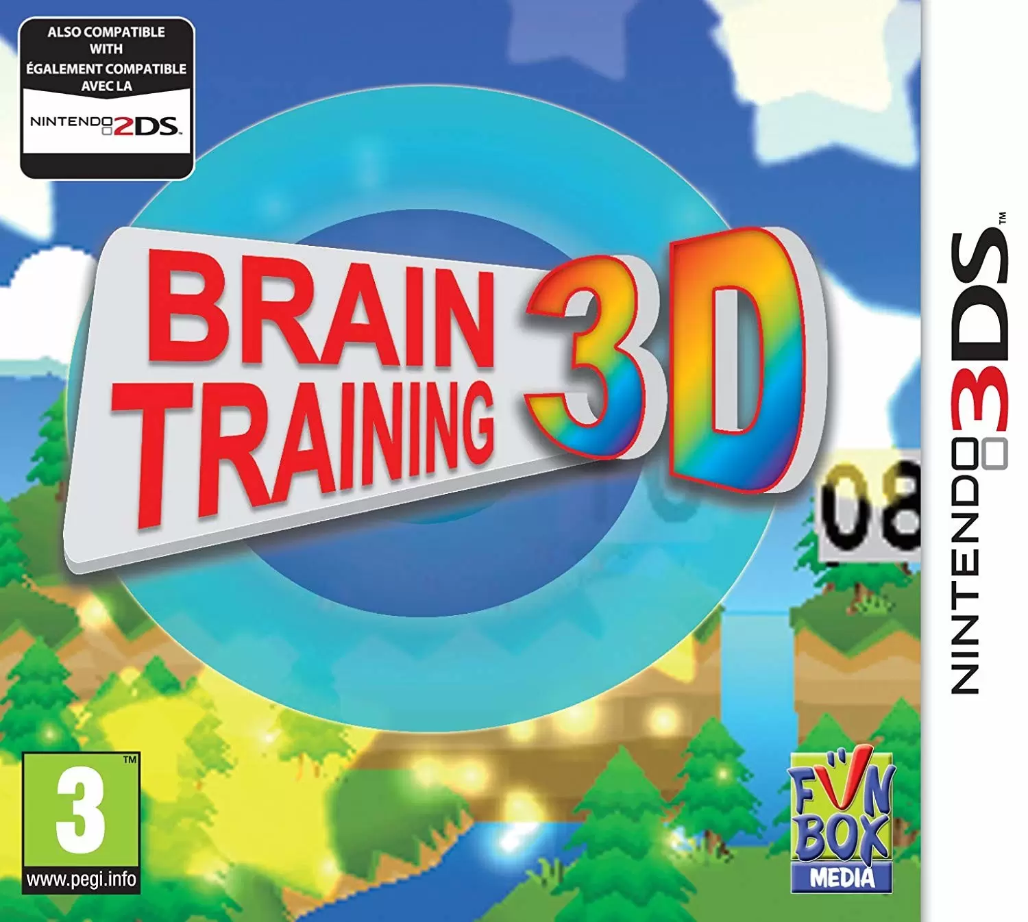 Jeux Nintendo 2DS / 3DS - Brain Training 3D