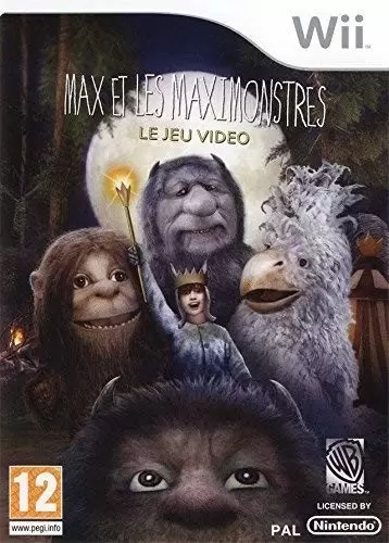 Nintendo Wii Games - Max et Les Maximonstres, Le Jeu Vidéo