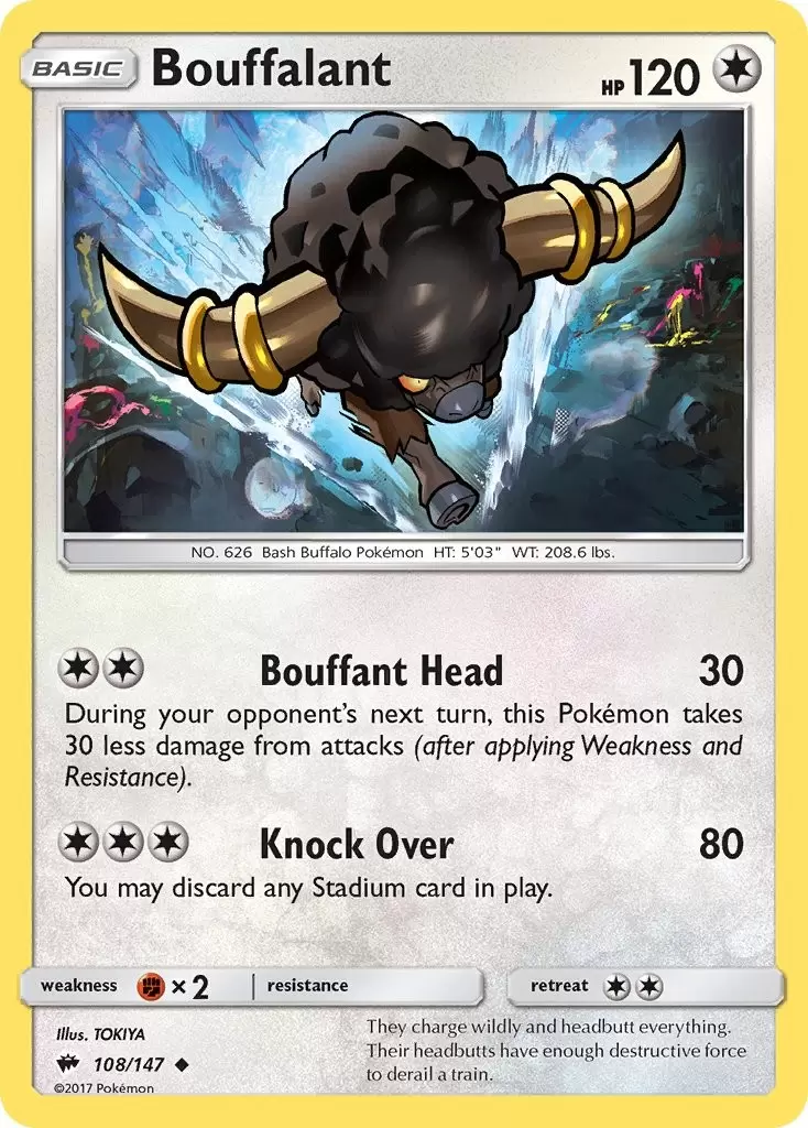 Burning Shadows - Bouffalant