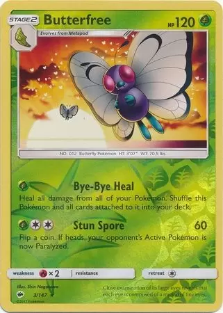 Burning Shadows - Butterfree Reverse