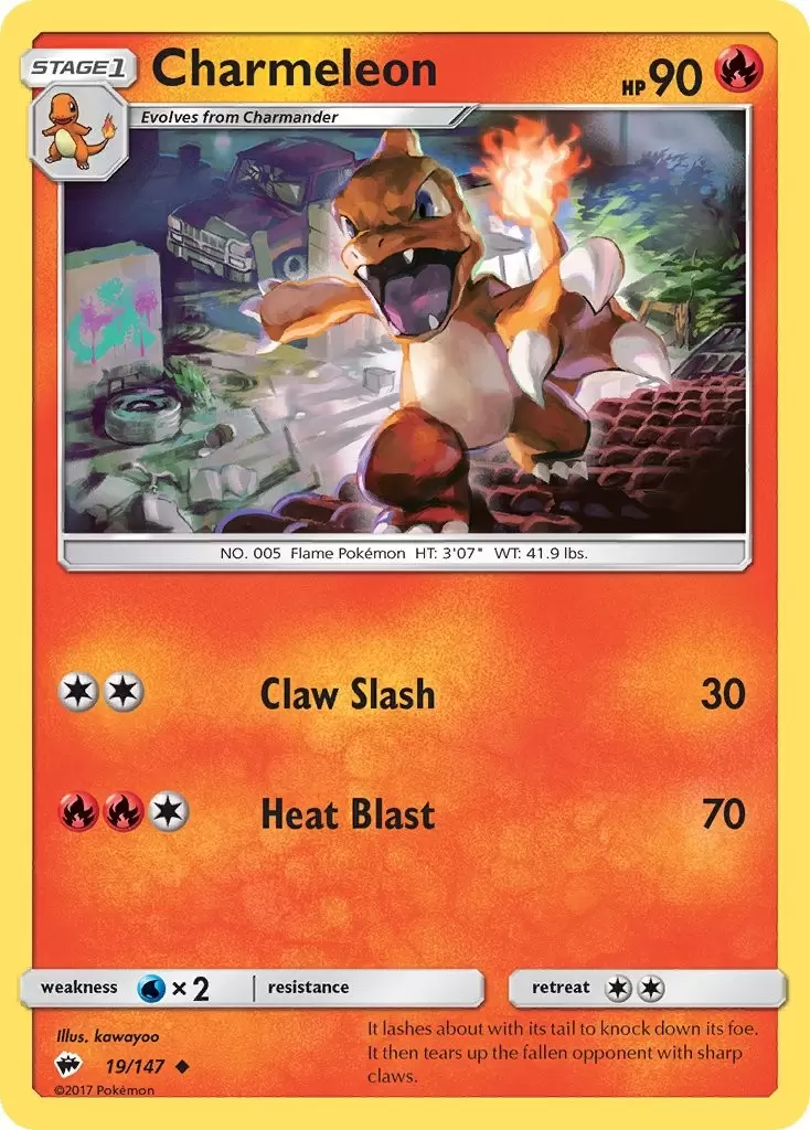 Burning Shadows - Charmeleon