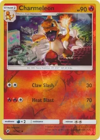 Burning Shadows - Charmeleon Reverse