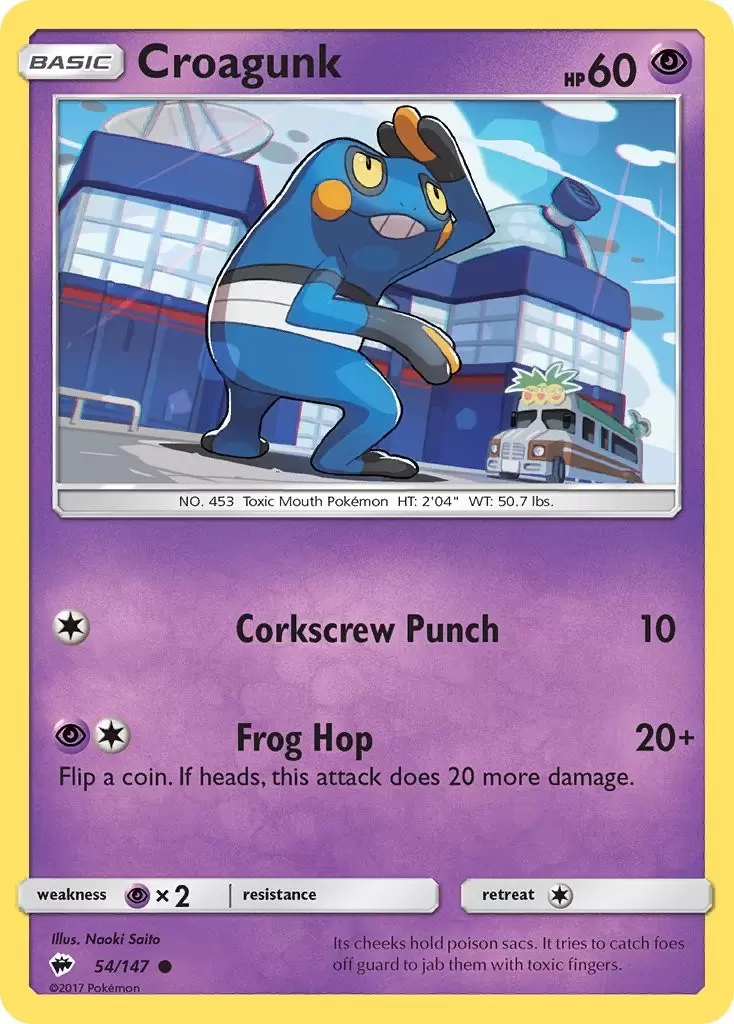 Burning Shadows - Croagunk