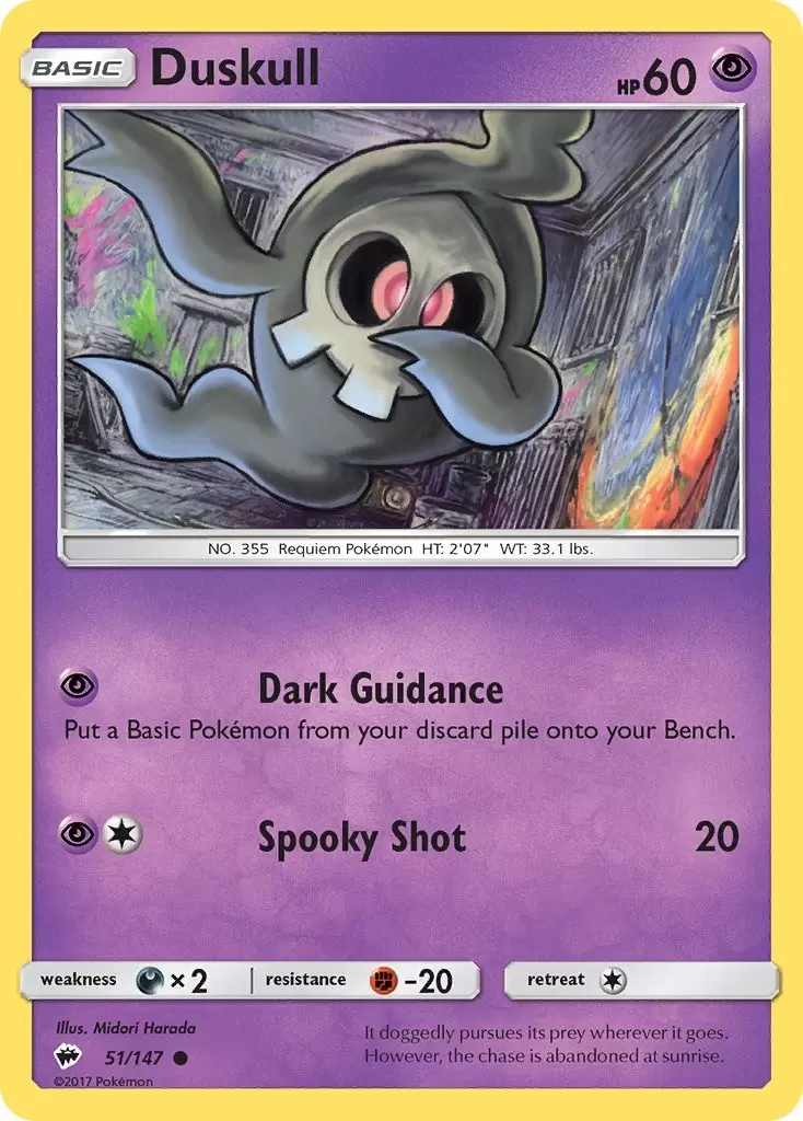Burning Shadows - Duskull
