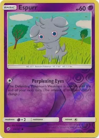 Burning Shadows - Espurr Reverse