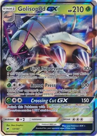 Burning Shadows - Golisopod GX