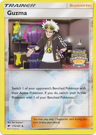 Burning Shadows - Guzma Reverse Regional Championships