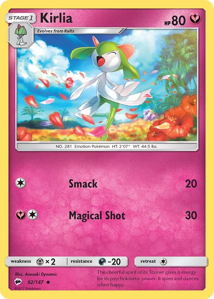 Burning Shadows - Kirlia