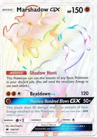 Pokemon Gardevoir-GX - 159/147 - Secret Rare - Sun & Moon: Burning Shadows