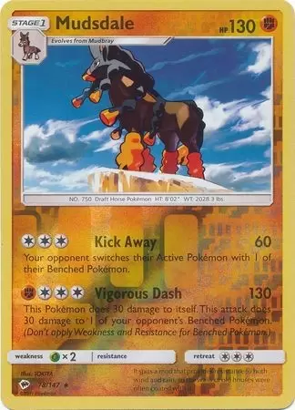 Burning Shadows - Mudsdale Reverse