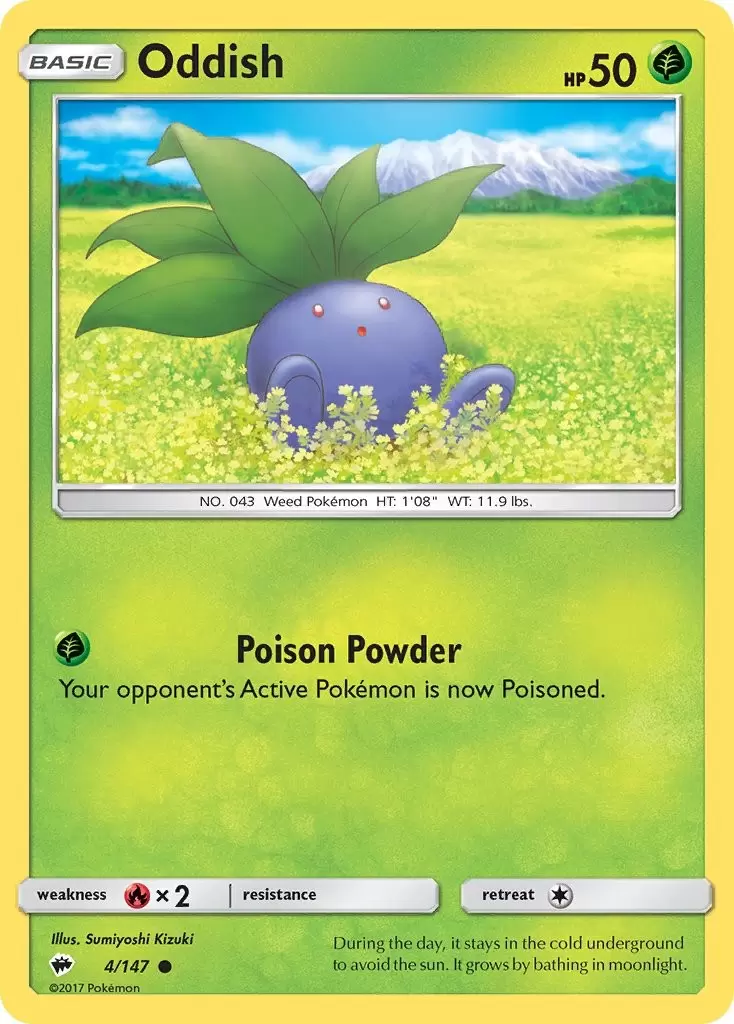 Burning Shadows - Oddish