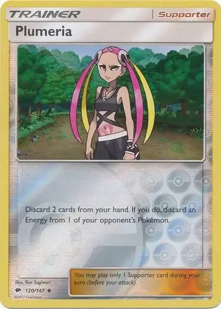 Burning Shadows - Plumeria Reverse