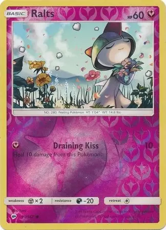 Burning Shadows - Ralts Reverse