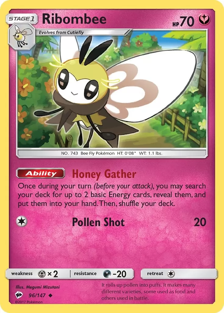 Burning Shadows - Ribombee