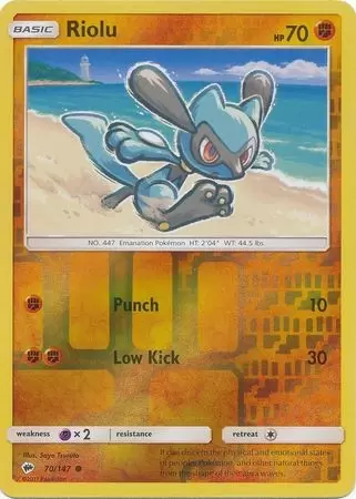 Burning Shadows - Riolu Reverse