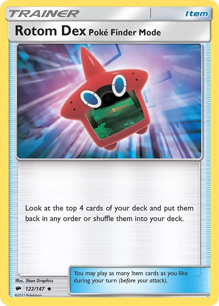Burning Shadows - Rotom Dex Poké Finder Mode