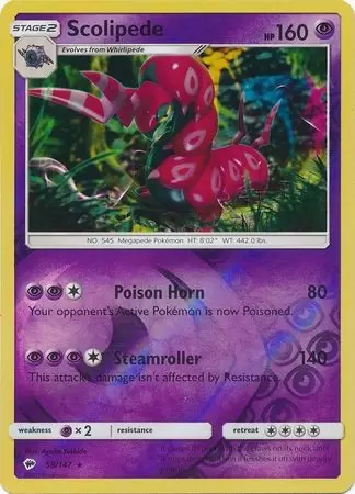 Burning Shadows - Scolipede Reverse