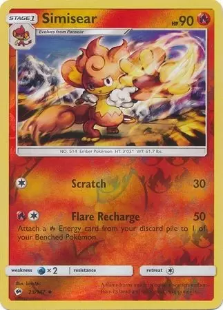 Burning Shadows - Simisear Reverse