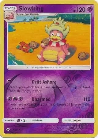 Burning Shadows - Slowking Reverse